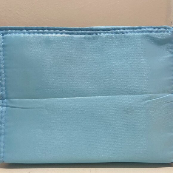 Rare WAWA Nylon Insulated Baby Blue Cooler Employee Lunch Bag Zip-Around Lined - Picture 5 of 7